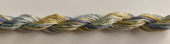 Dinky Dyes Silk Thread - Morning Tide