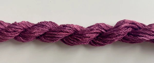 Dinky Dyes Silk Thread - Wild Plum 