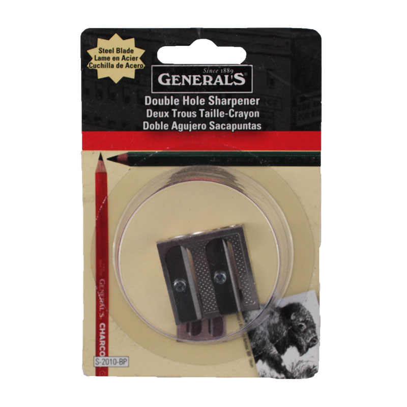 Metal Sharpener Twin Hole