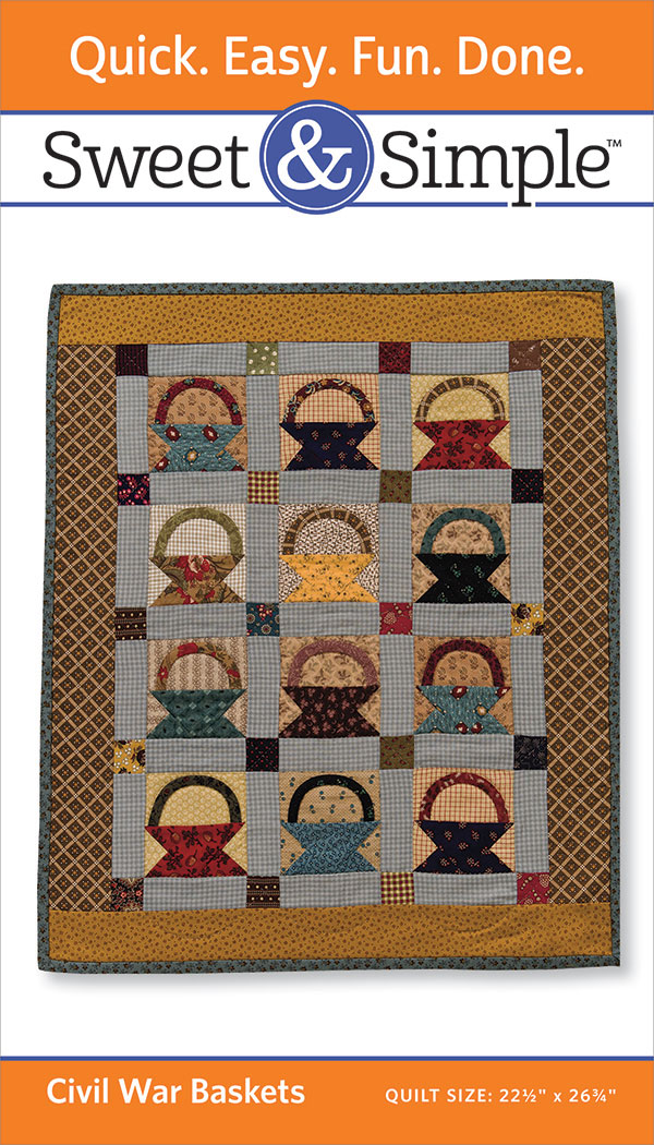 Civil War Baskets - Quilt Pattern