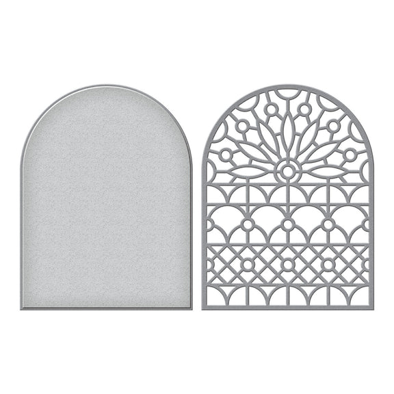 Stained Glass Window - Etched Dies 