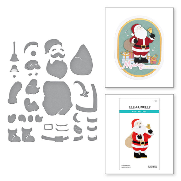 Santa's Here! - Etched Dies 