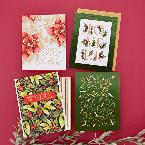 Poinsettia Bloom - Etched Dies 