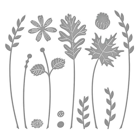 Autumn Sealed Sprigs - Etched Dies