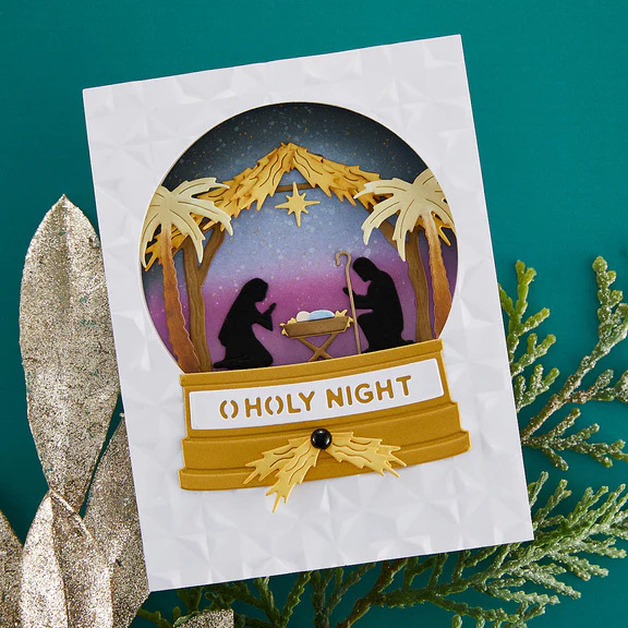 Nativity Scene - Etched Dies
