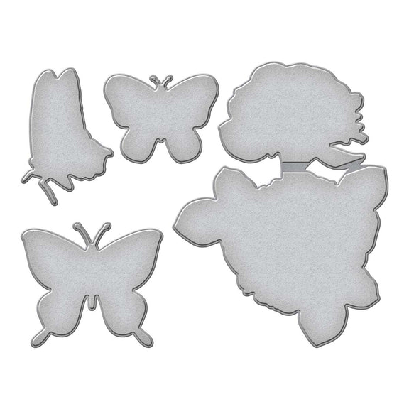 Butterfly Kisses - Etched Dies  