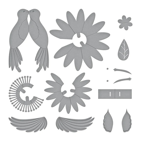 Pop-Up Hummingbird - Etched Craft Die