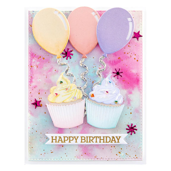 Birthday Wreath Add-Ons - Etched Dies