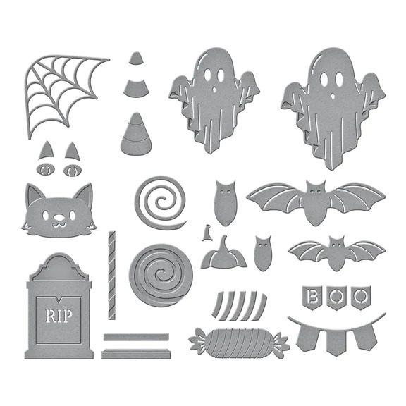 Halloween Wonder - Etched Dies 