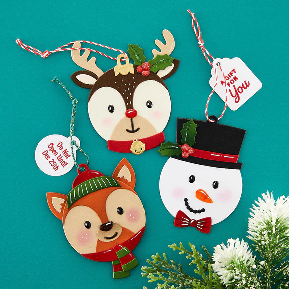 Whimsical Winter Critters - Etched Dies