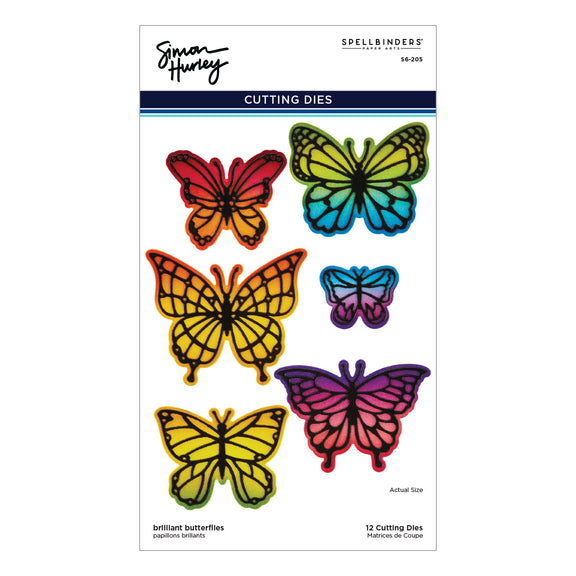 Brilliant Butterflies - Etched Dies