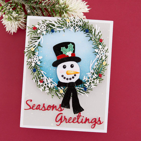 Christmas Wreath Add-Ons - Etched Dies