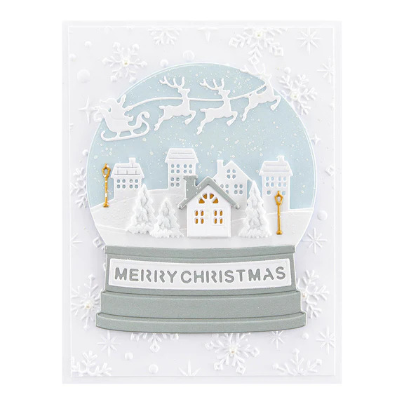 Simon's Snow Globe - Etched Dies