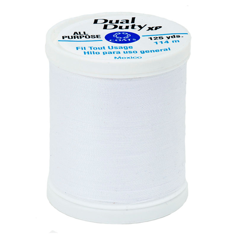 XP All Purpose Thread 125yd White 0100
