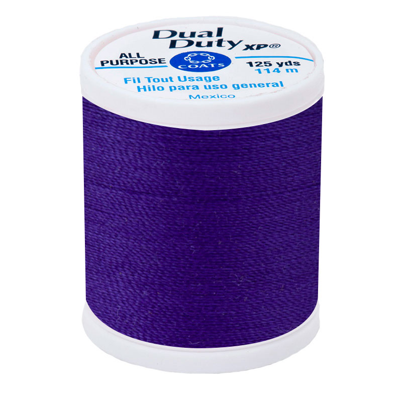 XP All Purpose Thread 125yd Br Dp Purple 9238