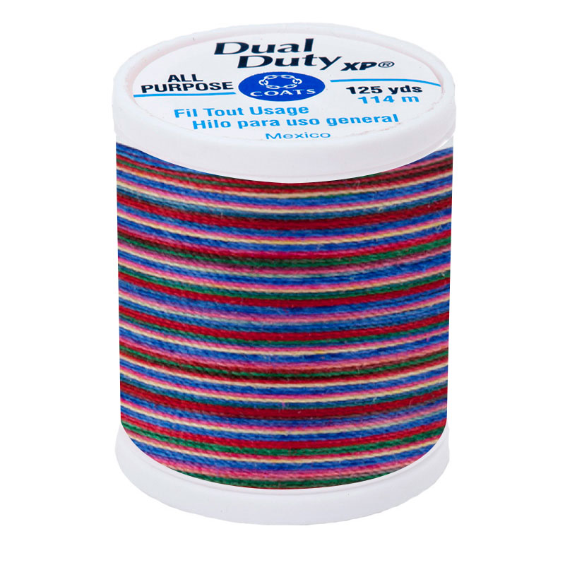 XP All Purpose Thread 125yd Over The Rainbow 9345