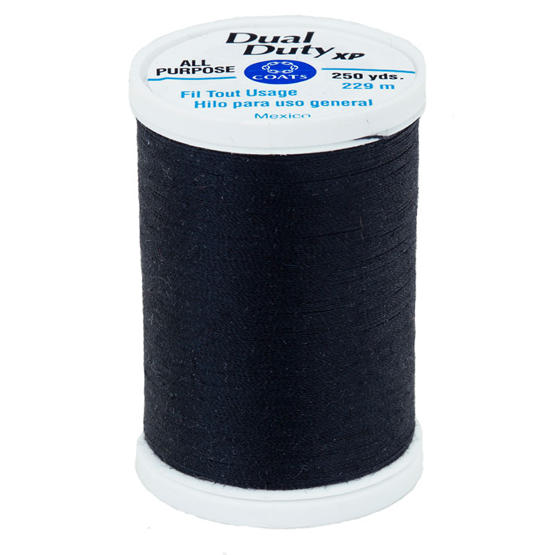 XP All Purpose Thread 250yd Black 0900