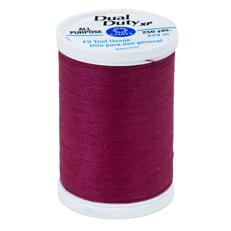 XP All Purpose Thread 250yd Red Plum 3090