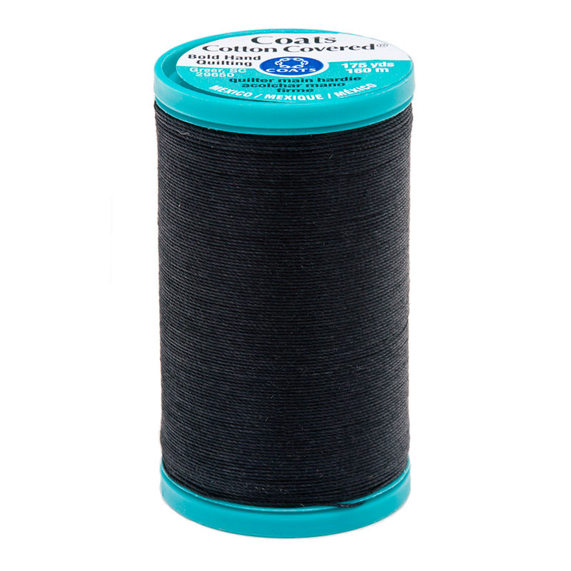 Bold Hand Quilt Thread 175yd Black 0900