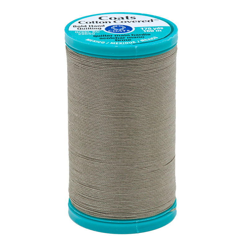Bold Hand Quilt Thread 175yd Green Linen 6180
