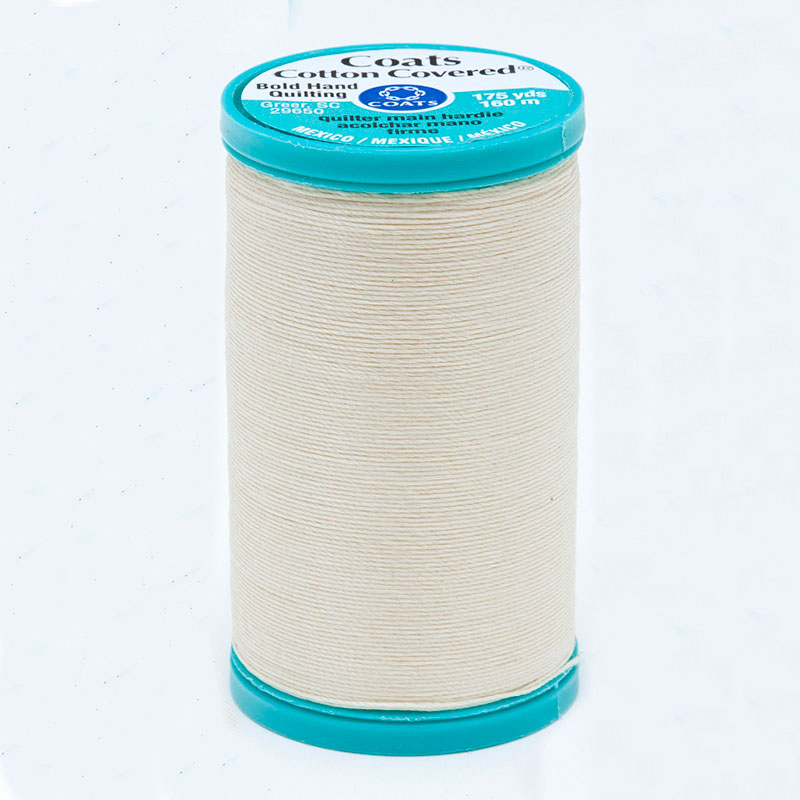 Bold Hand Quilt Thread 175yd Cream 8020