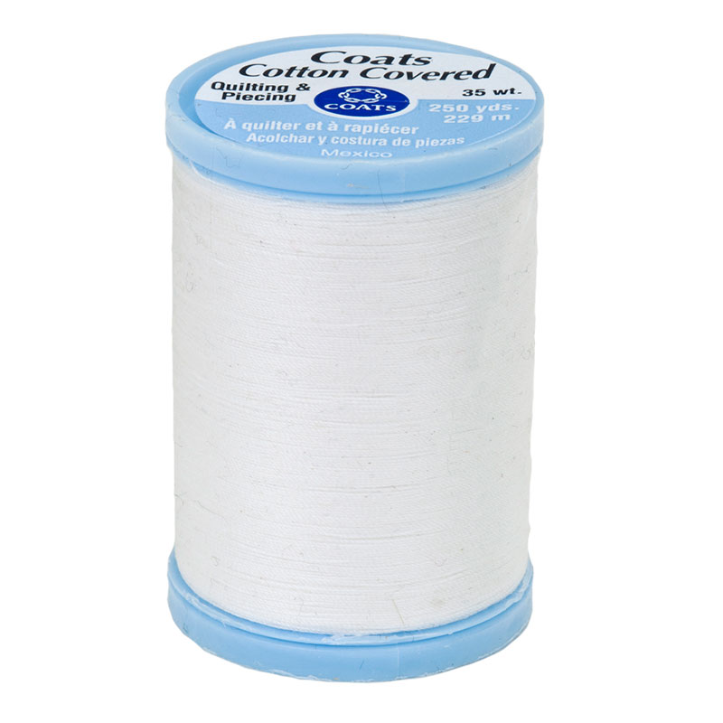 Cotton Covered Polyester Thread 250yd 0100