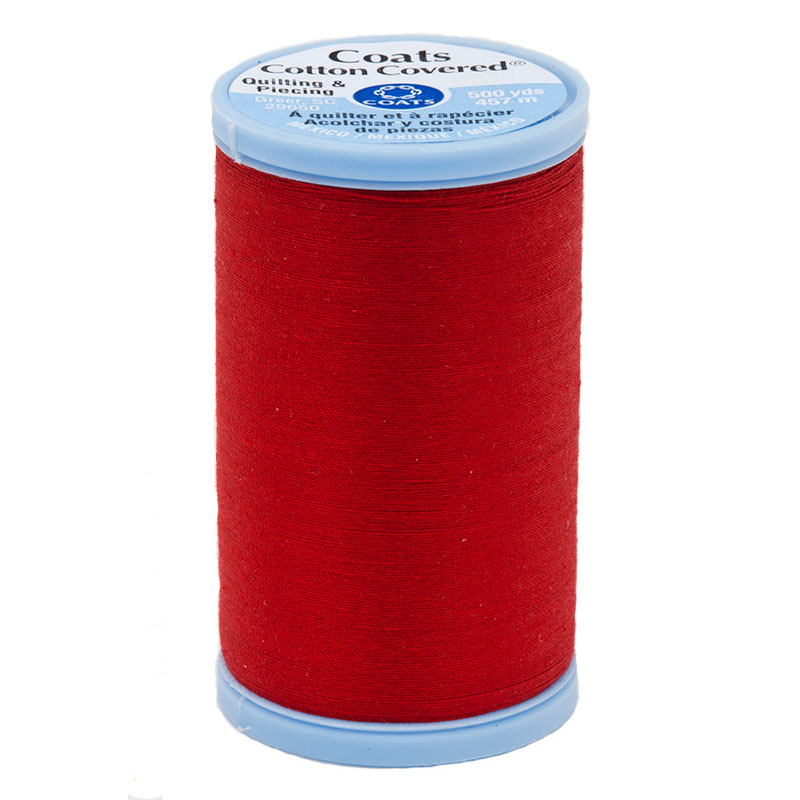 Red Piecing and Quilting Thread 500yd 2250