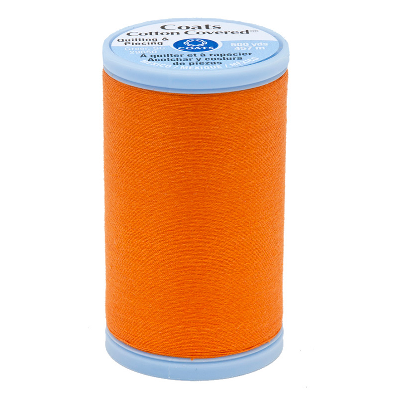 Orange Piecing and Quilting Thread 500yd 7630