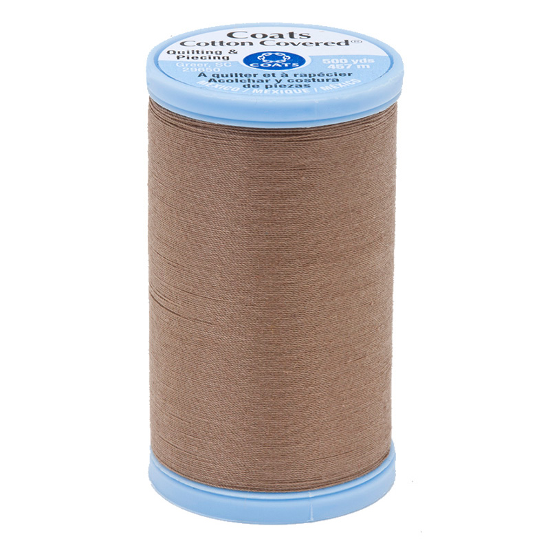 Coffee Brown Piecing and Quilting Thread 500yd 8630