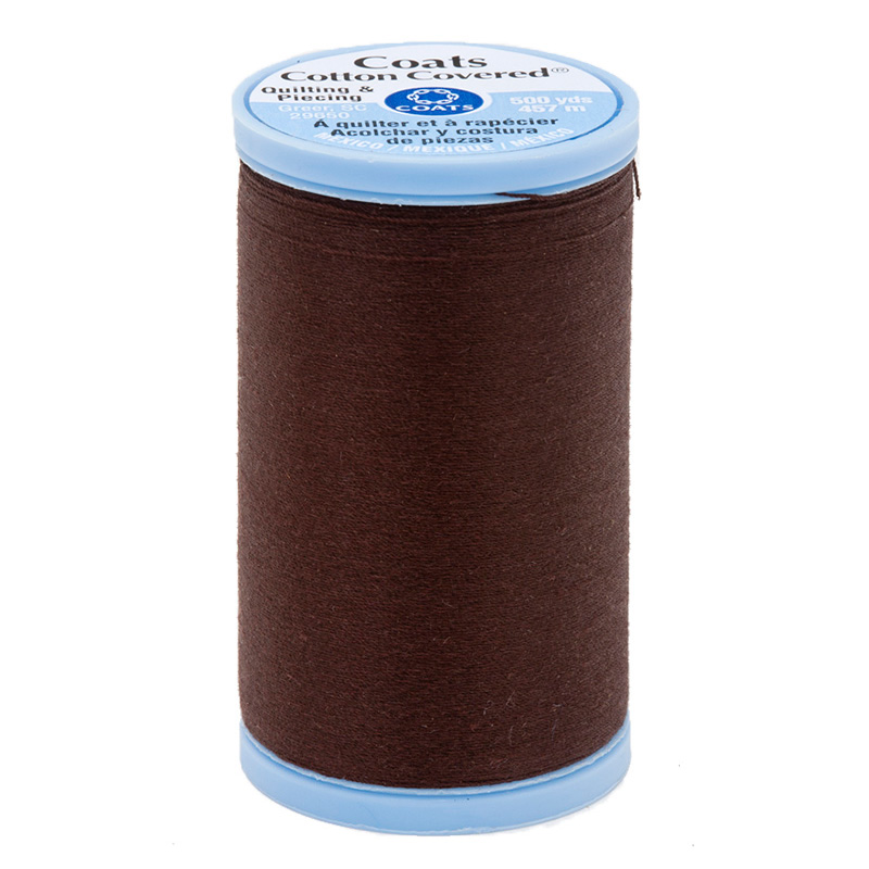 Dark Brown Piecing and Quilting Thread 500yd 8960