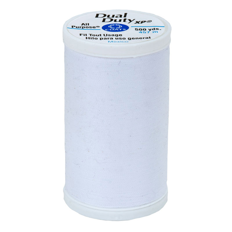 XP All Purpose Thread 500yd White 0100