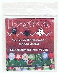 Embellishment Pack for Socks and Underwear (Santa '10)