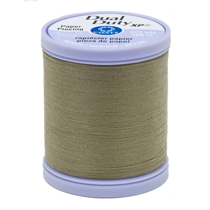 XP Paper Piecing Thread 225yd Gn Linen 6180