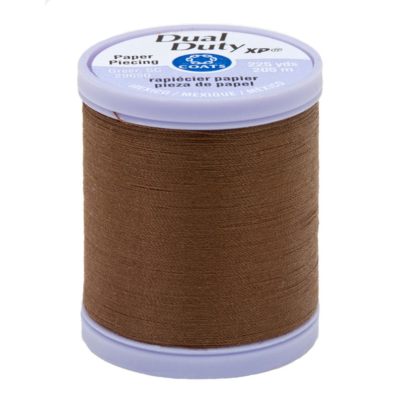 XP Paper Piecing Thread 225yd Summer Brown 8360