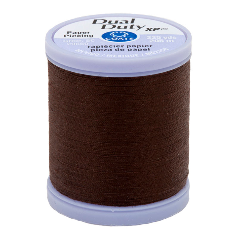 XP Paper Piecing Thread 225yd Chona Brown 8960