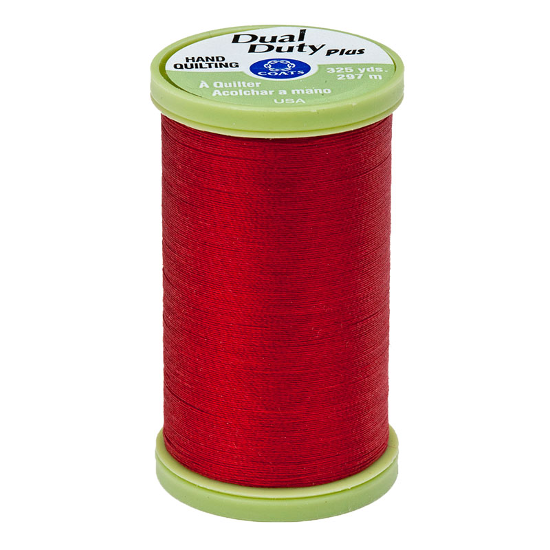 Plus Hand Quilting Thread 325yd Red 2250