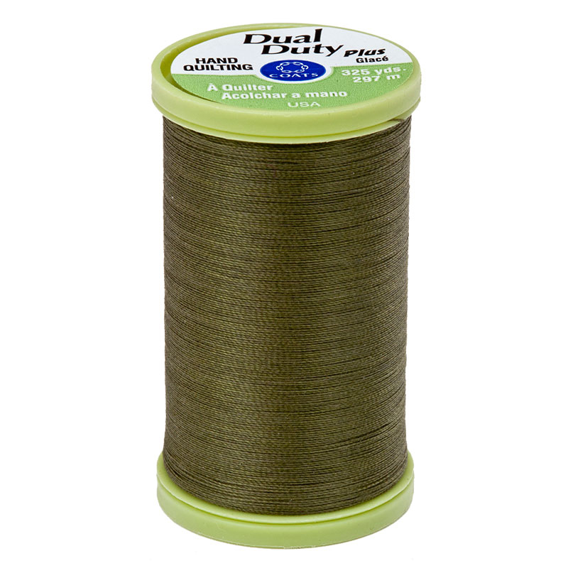 Plus Hand Quilting Thread 325yd Bronze Green 6360