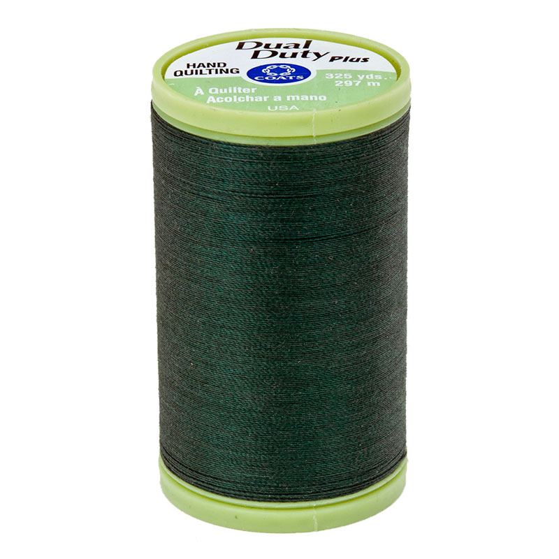 Plus Hand Quilting Thread 325yd Forst Green 6770