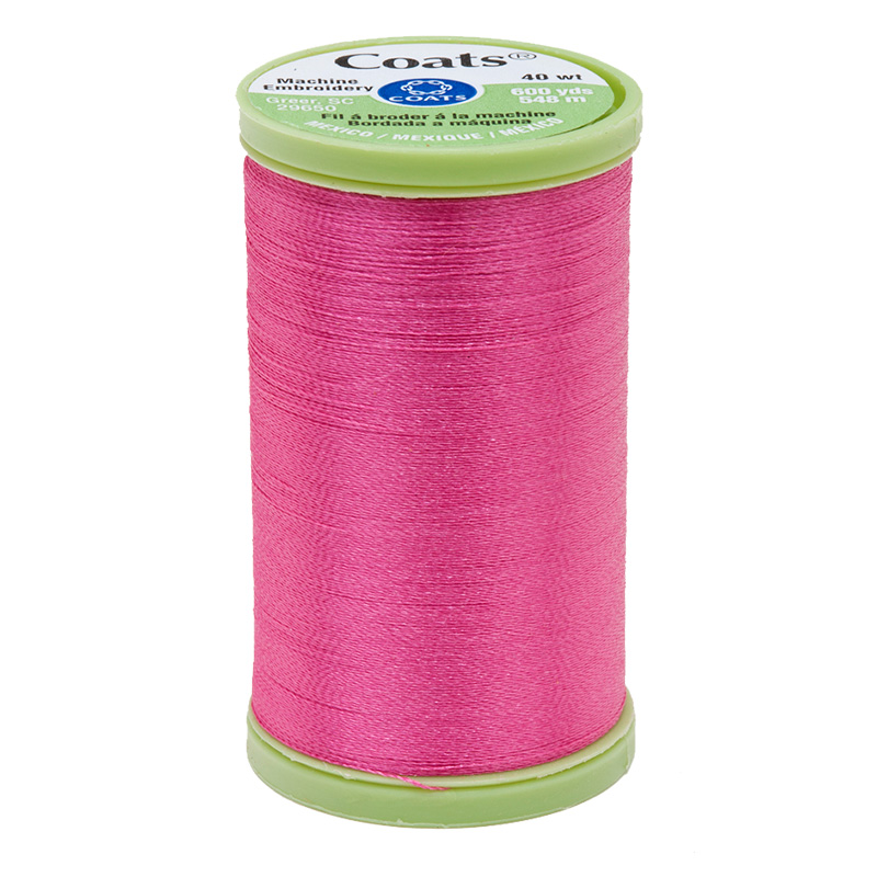 Machine Embroidery Thread 600yd Red Rose 3040