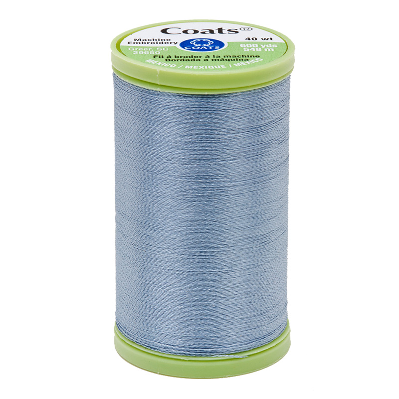 Machine Embroidery Thread 600yd Blue Rg 4740