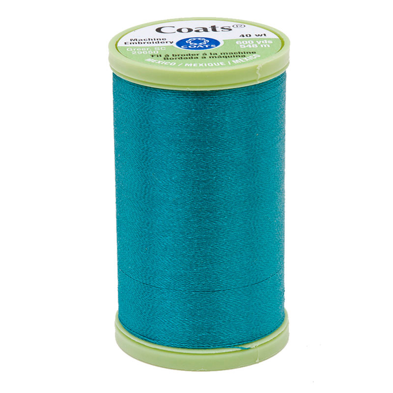 Machine Embroidery Thread 600yd Oriental Teal 5480