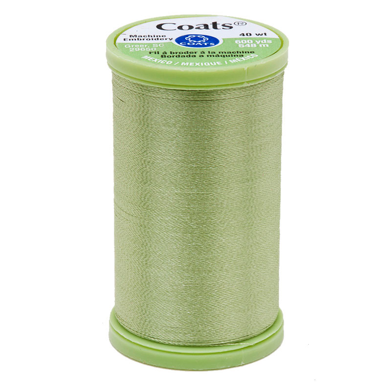 Machine Embroidery Thread 600yd Light Okra Green 6210