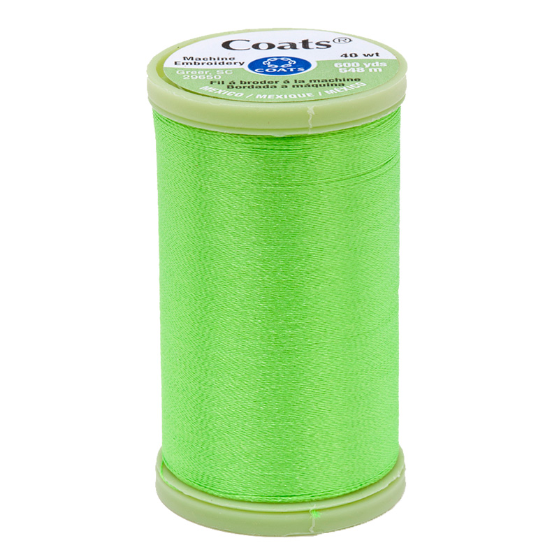 Machine Embroidery Thread 600yd N Green 9265