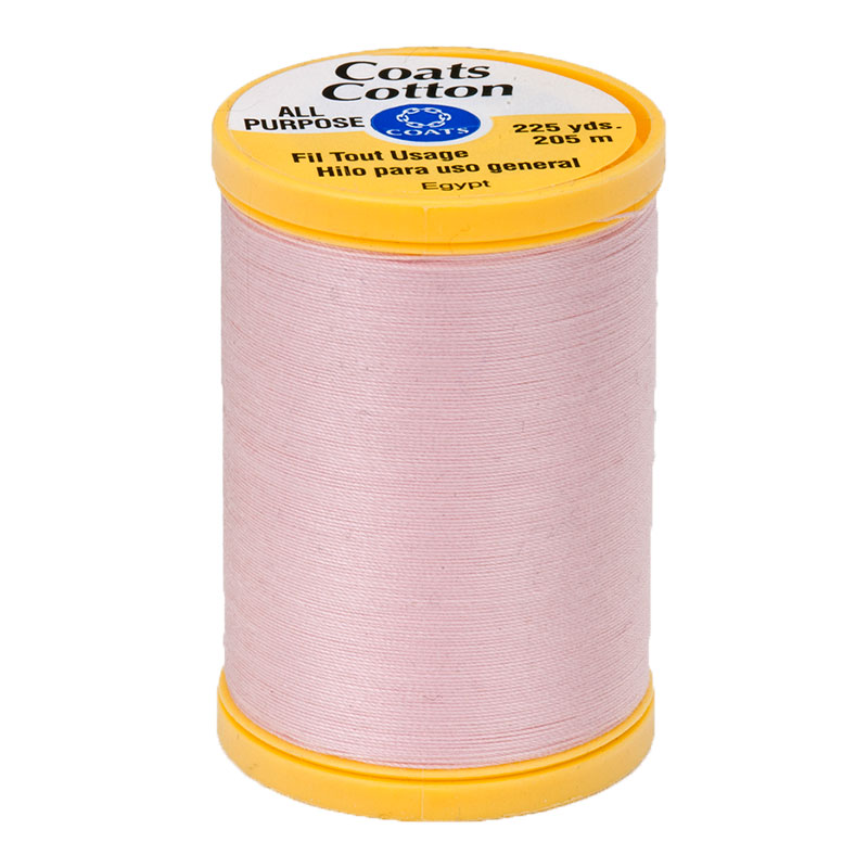 Cotton All Purpose Thread 225yd Light Pink 1180
