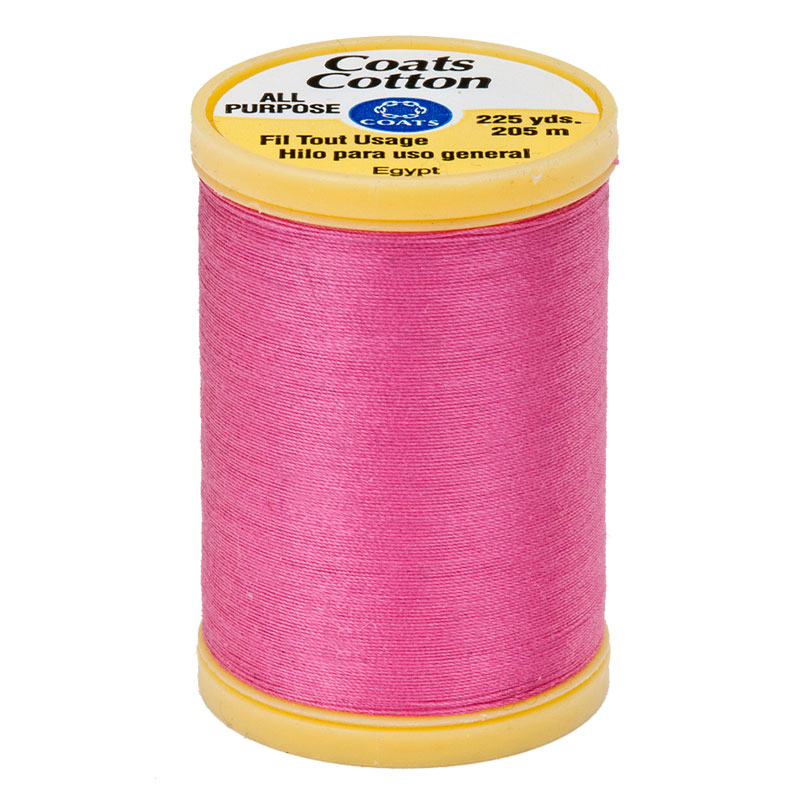 Cotton All Purpose Thread 225yd Hot Pink 1840