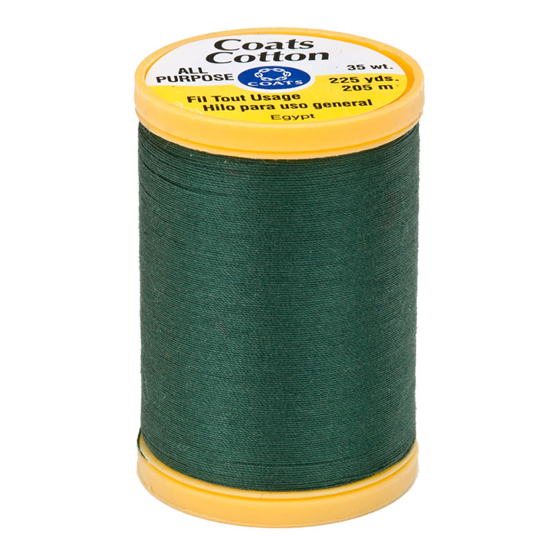 Cotton All Purpose Thread 225yd Forst Green 6770