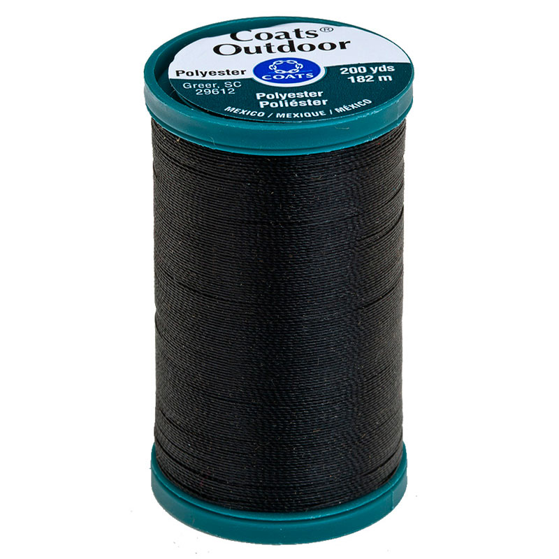 Outdoor Thread 200yd Black 0900