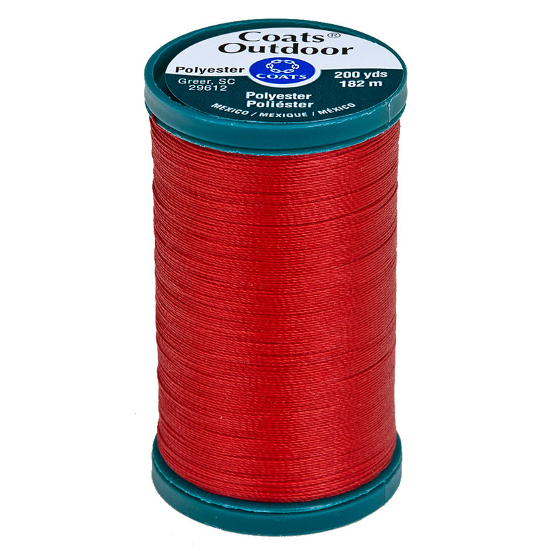 Outdoor Thread 200yd Red Cherry 2680
