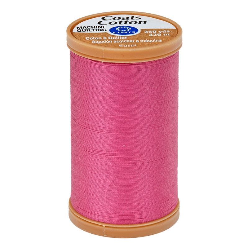 Cotton Machine Quilt 350yd Hot Pink 1840
