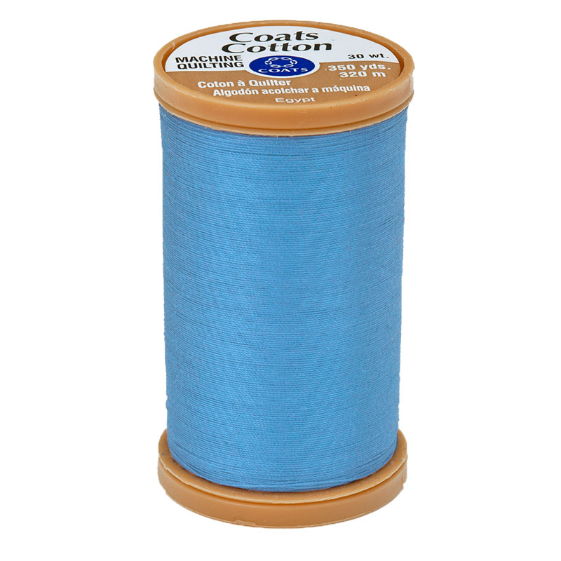 Cotton Machine Quilting Thread 350yd Blue 4320